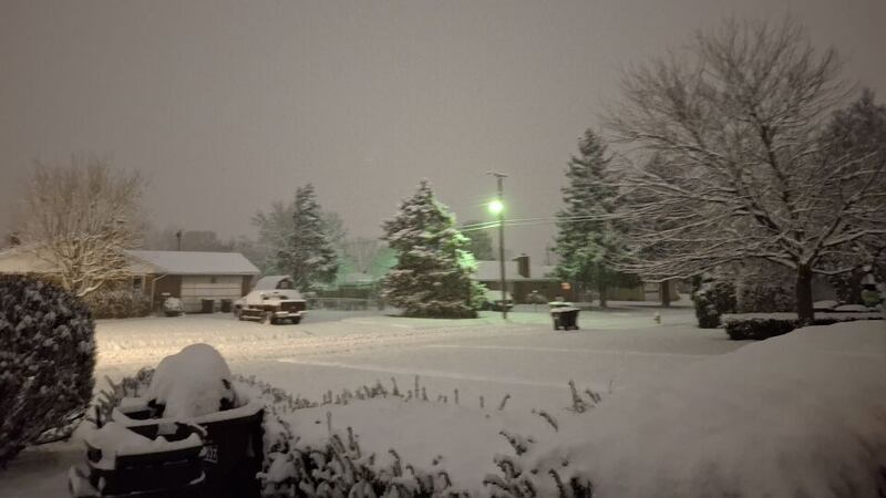 PHOTOS: Snow falling across the Miami Valley