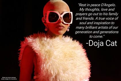 Celebrities Pay Tribute to D'Angelo