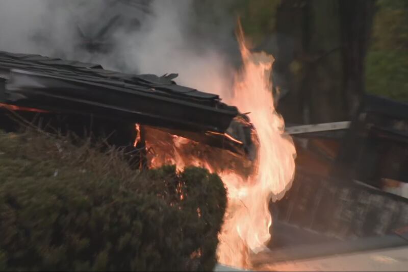 PHOTOS: Man rescued after house explodes in Piqua neighborhood