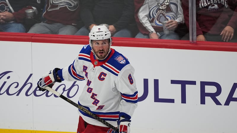 Rangers captain J.T. Miller is week to week with an upper-body injury, AP source says
