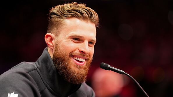 Butker gave the speech Sunday.