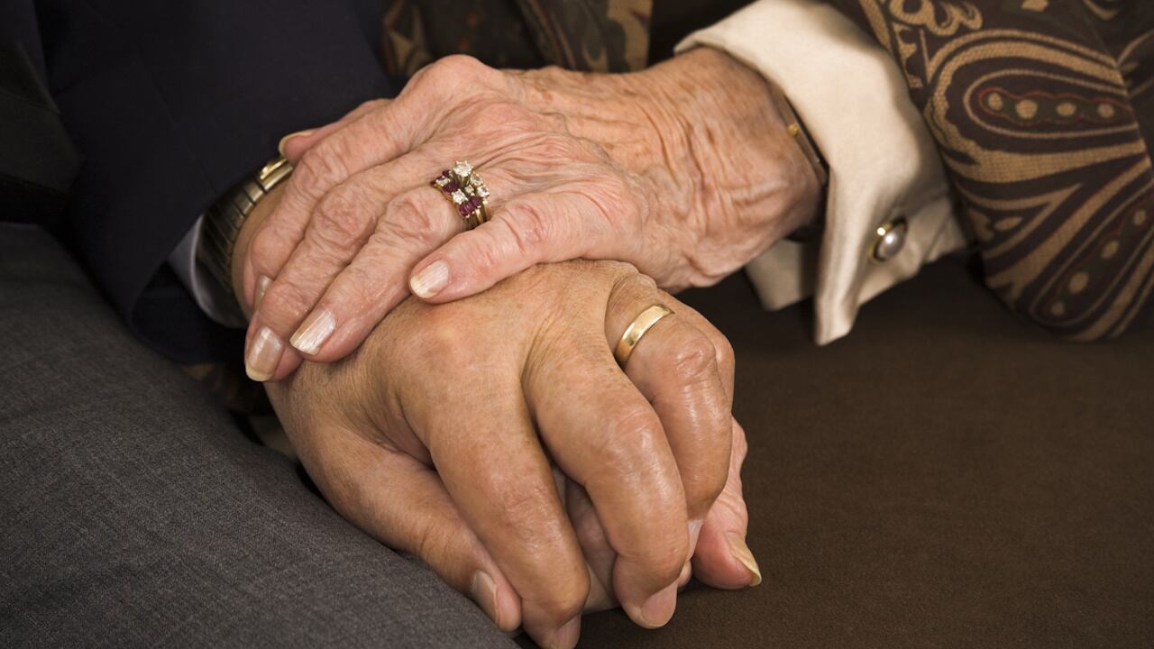 “We do a lot of things together, and things just fit,” Dorris Kirks said about her new husband.