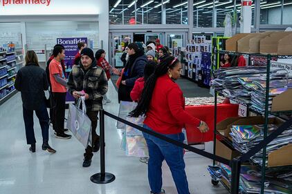 Black Friday shopping