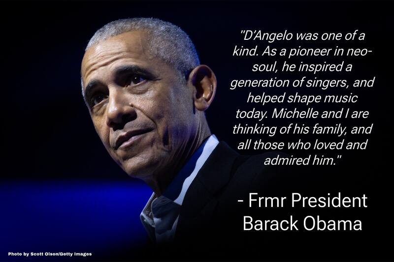 Celebrities Pay Tribute to D'Angelo