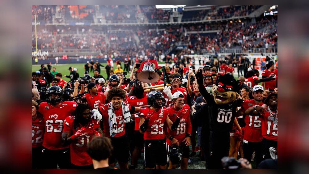 UC wins 129th edition of Battle for the Victory Bell - WHIO TV 7 and WHIO Radio