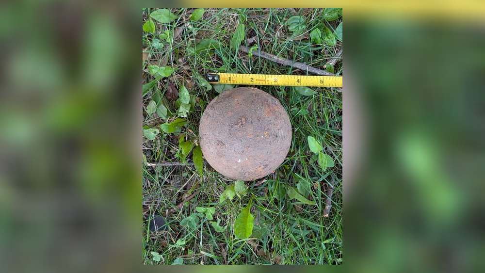 Cannonball unearthed in Butler County yard - WHIO TV 7 and WHIO Radio