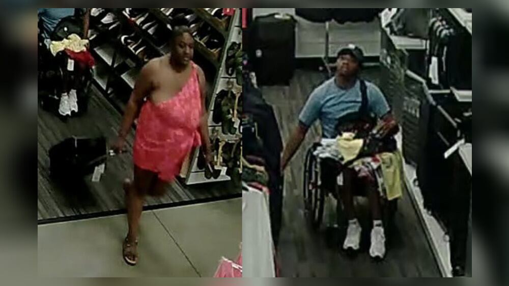 Police looking for woman , man accused of stealing from Nordstrom Rack