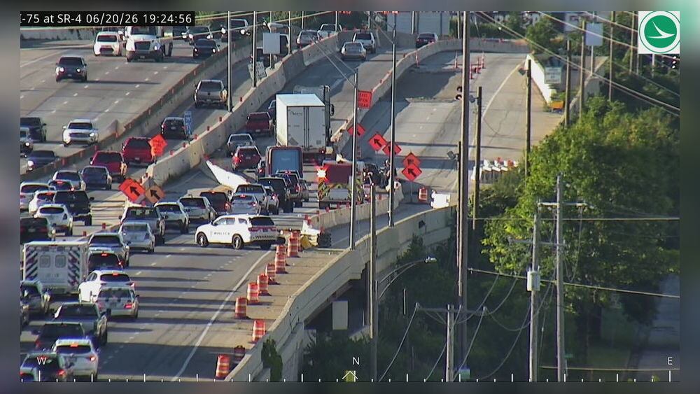 Right lane closed due to crash on I - 75 NB at Stanley Ave - WHIO TV 7 and WHIO Radio