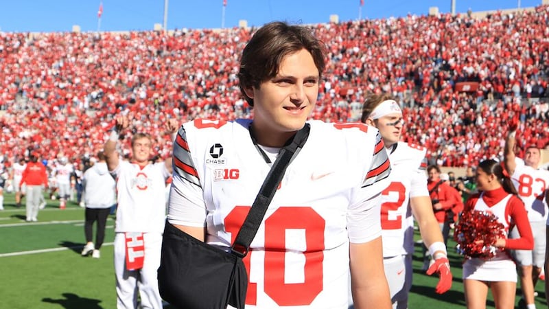 OSU Quarterback Julian Sayin out due to injury indefinitely