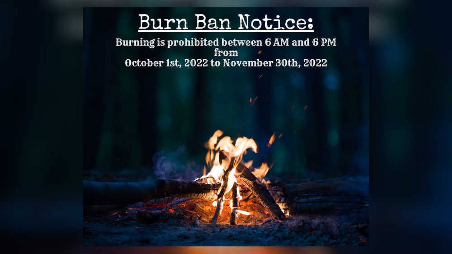 Ohio Burn Ban in effect through November; How these rules may affect