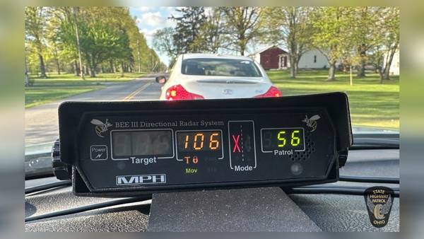 State trooper clocks driver going at least 100 mph in Ohio