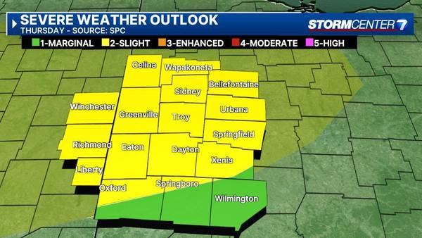 Rounds of storms with damaging winds, hail possible today; What to expect