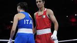 Algeria boxer Imane Khelif wins first Olympic fight when opponent Angela Carini quits