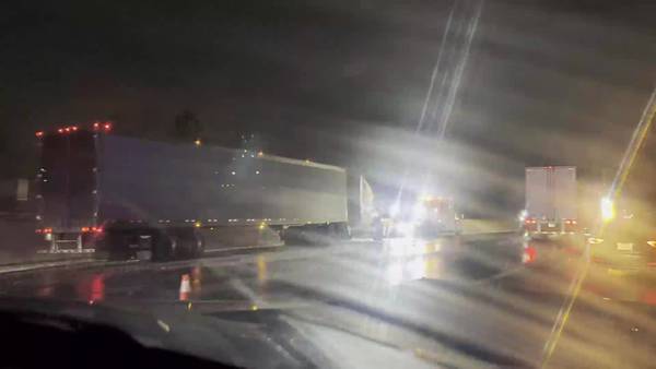 UPDATE: I-70 WB reopens after several semi-trucks crash in Vandalia
