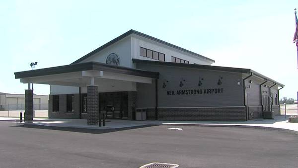 Ribbon-Cutting set for new terminal at Neil Armstrong Airport in Auglaize Co.