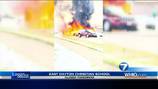 ‘Sounded like an explosion;’ Witness describes aftermath of fiery Huber Heights crash that injured 7